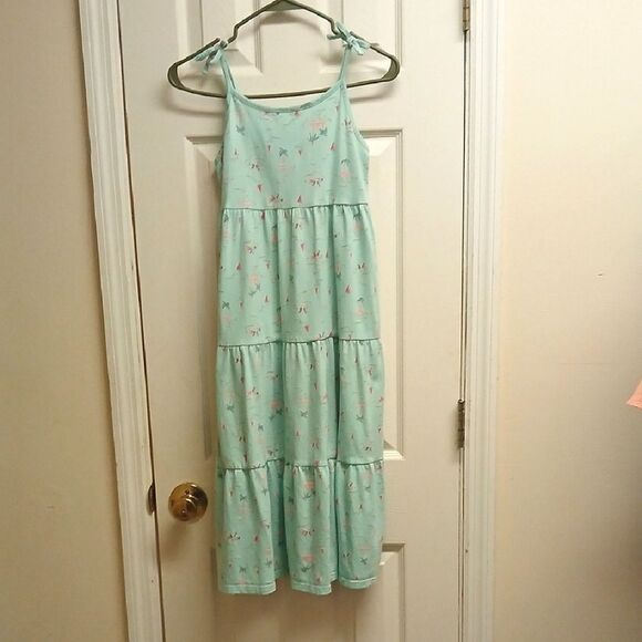 Cat & Jack Other - 🩷CAT & JACK SIZE M 7/8 Mint Green GIRLS Sundress